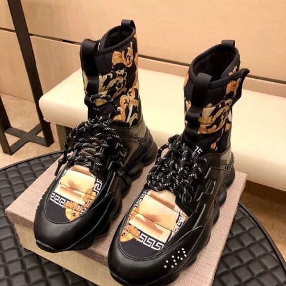 Versace Chain Reaction Men Boots - Picture 3 of 3